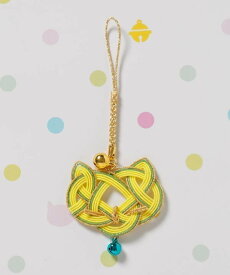 カヤ 【カヤ】水引猫ストラップ アミナコレクション 財布・ポーチ・ケース その他の財布・ポーチ・ケース レッド ブルー ホワイト ピンク パープル イエロー