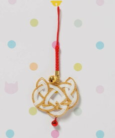 カヤ 【カヤ】水引猫ストラップ アミナコレクション 財布・ポーチ・ケース その他の財布・ポーチ・ケース レッド ブルー ホワイト ピンク パープル イエロー