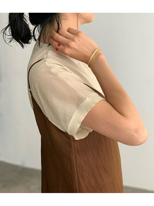 Rope シースルーニットプルオーバー Rakuten Fashion 楽天ファッション 旧楽天ブランドアベニュー Be6551