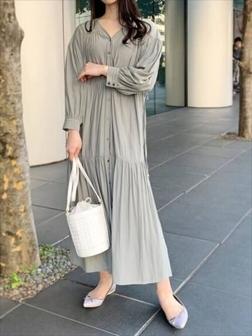 Te Chichi Techichi ヴィンテージサテンティアードワンピース Rakuten Fashion 楽天ファッション 旧楽天ブランドアベニュー Cu0551