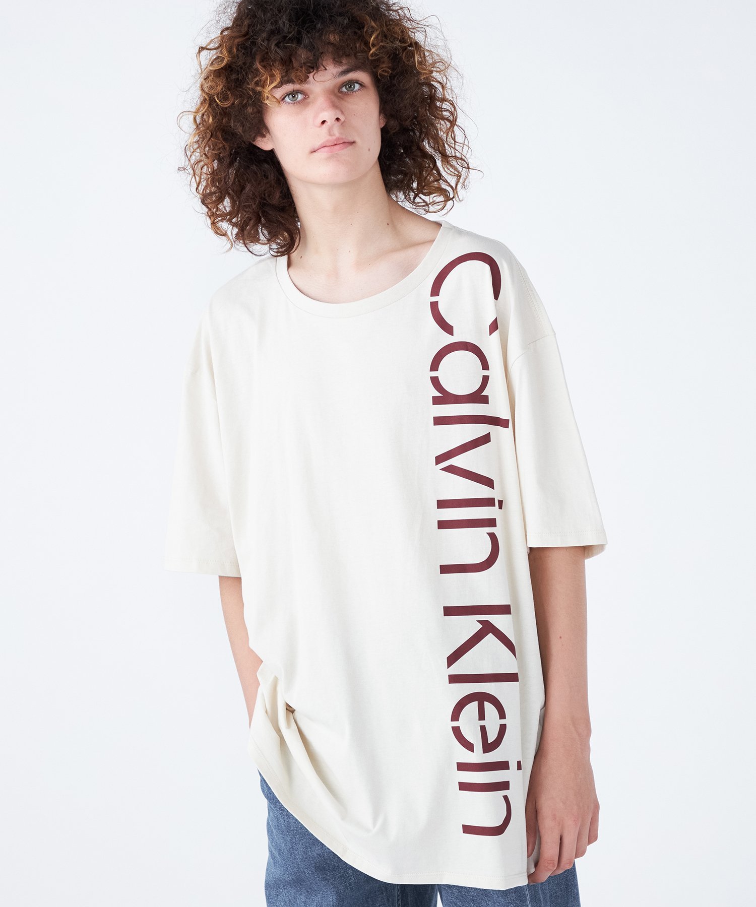 (M)【公式ショップ】 カルバンクライン リラックス クルーネック Tシャツ Calvin Klein Jeans 40JM886