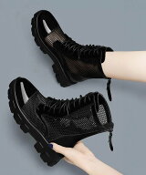 【SALE／30%OFF】miniministore 厚底 メッシュブーツサンダル レディース ミニミニストア シューズ・靴 …