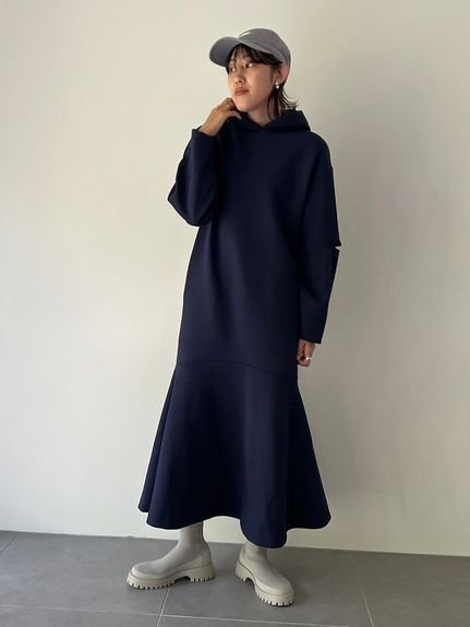 emmi｜【emmi atelier】フーディーカットワンピース | Rakuten Fashion