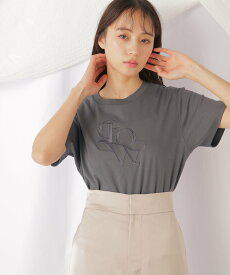 【SALE／20%OFF】JILL by JILL STUART Glow with shade Tシャツ ジル バイ ジル スチュアート トップス カットソー・Tシャツ グレー【送料無料】