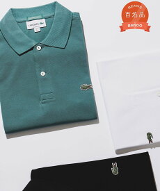 BEAMS 【ビームスの百名品】LACOSTE for BEAMS / 別注 ポロシャツ 24SS ビームス メン トップス ポロシャツ【送料無料】