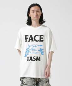 ROYAL FLASH FACETASM/ファセッタズム/別注 BLACK FLAG BIG TEE ロイヤルフラッシュ トップス カットソー・Tシャツ ホワイト ブラック【送料無料】