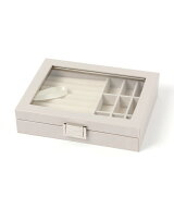 LAKOLE PUジュエリーBOX ラコレ インテリア・生活雑貨 収納用品・棚・ラック グレー