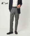 【SALE／40%OFF】UNITED ARROWS green label relaxing A+ COOL シャークスキン スタンダード アジャスター NP スラックス -ストレッチ・接触冷感・クリースキープ- ユナイテッドアローズ グリーンレーベルリラクシング パンツ スラックス・ドレスパンツ ベージュ【送料無料】