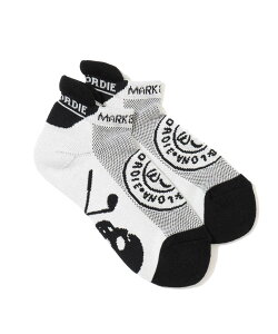 MARK & LONA Circle Icon Sneaker Socks �b WOMEN �}�[�N�A���h���i �C���E���b�O�E�F�A �C�� �u���[ �u���b�N �z���C�g