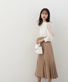 【SALE／20%OFF】PROPORTION BODY DRESSING マーメイドサテンスカート プロポーションボディドレッシング スカート その他のスカート ベージュ ブラック ホワイト【送料無料】