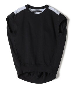 �ySALE�^60%OFF�zSHIPS WOMEN �ySHIPS�ʒ��zNell:����􂢉\���X�g���C�v �R���r �v���I�[�o�[ �V�b�v�X �g�b�v�X �J�b�g�\�[�ET�V���c �u���b�N �z���C�g�y���������z