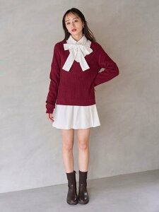 �ySALE�^50%OFF�zSNIDEL �V���c�R���r�`���j�b�N �X�i�C�f�� �g�b�v�X �V���c�E�u���E�X �O���[ �l�C�r�[�y���������z