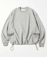 【SALE／30%OFF】Firsthand サイドポケット スピンドル ダンボール クルーネックスウェット 25AW フリー…
