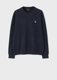 PS Paul Smith "Sports Stripe Zebra" クルーネックニット ポール・スミス トップス ニット カーキグリーン ブルー ネイビー ブラック【送料無料】