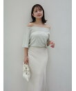 オフショルダーTシャツ