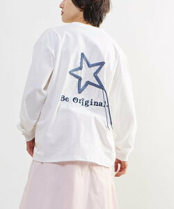 CONVERSE TOKYO SPINDLE STAR�� LONGSLEEVE TEE �R���o�[�X�g�E�L���E �g�b�v�X �J�b�g�\�[�ET�V���c �z���C�g �u���[ �u���b�N�y���������z