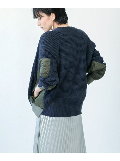 Bou Jeloud Ma1ドッキングニットアウター Rakuten Fashion 楽天ファッション 旧楽天ブランドアベニュー Bx1554