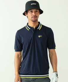 BEAMS GOLF ORANGE LABEL BEAMS GOLF ORANGE LABE / 裾リブ ストレッチ ポロシャツ ビームス ゴルフ トップス ポロシャツ ネイビー ホワイト グレー【送料無料】