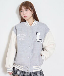 �ySALE�^30%OFF�zLovetoxic ���L���g�X�^�W���� �i���~���I�����C�� �W���P�b�g�E�A�E�^�[ �X�^�W�����E�X�J�W���� �l�C�r�[ �O���[�� �O���[�y���������z