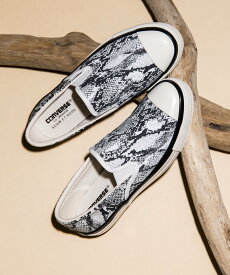 【SALE／40%OFF】ADAM ET ROPE' HOMME 【CONVERSE for ADAM ET ROPE'】EXCLUSIVE Python ALL STAR US SLIP-ON アダムエロペ シューズ・靴 スリッポン グレー【送料無料】