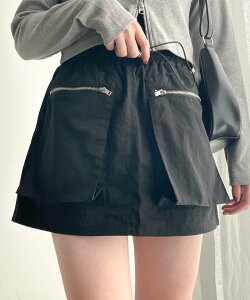 WEGO LADY'S AEg|PbgiC~jXJp EBS[ XJ[g ~jXJ[g O[ ubN J[LO[