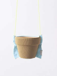 TRICOTE HANGING PLANT POT COVER S �g���R�e �C���e���A�E�����G�� �t�����[�x�[�X�E�ԕr �O���[�� �s���N �u���E�� �u���b�N