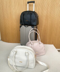 【SALE／25%OFF】MAJESTIC LEGON キャリーオンボストンバッグ マジェスティックレゴン バッグ ボストンバッグ ピンク ホワイト ブラック【送料無料】
