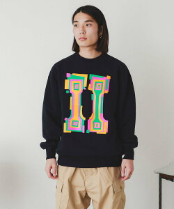 �ySALE�^50%OFF�zBEAMS T TAICHI WATANABE * BEAMS T / Sweatshirt �r�[���X �A�E�g���b�g �g�b�v�X �X�E�F�b�g�E�g���[�i�[ �l�C�r�[�y���������z
