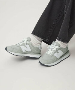 UNITED ARROWS green label relaxing ��New Balance��MS237HG �X�j�[�J�[ ���i�C�e�b�h�A���[�Y �O���[�����[�x�������N�V���O �V���[�Y�E�C �X�j�[�J�[ �O���[�y���������z