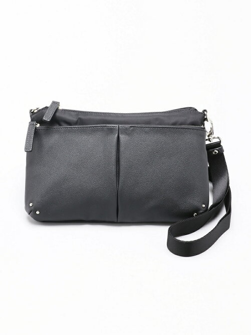 Y Saccs イザック Ysaccs Newナイロン レザーコンビシリーズ 薄マチショルダーバッグ Rakuten Fashion 楽天ファッション 旧楽天ブランドアベニュー R555 Y Saccs イザック Ysaccs Newナイロン レザーコンビシリーズ 薄マチショルダーバッグ Rakuten Fashion 楽天ファッション 旧楽天ブランドアベニュー R555