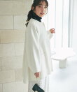 【再販・KAZUMI監修アイボリー登場!】ライトラグランフレアコート