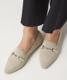 【SALE／20%OFF】UNITED ARROWS green label relaxing ウェルネス ニット ローファー 撥水・ウォッシャブル ユナイテッドアローズ グリーンレーベルリラクシング シューズ・靴 パンプス ブラウン グレー ブラック ベージュ ホワイト【送料無料】