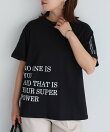 袖ロゴ半袖Tシャツ