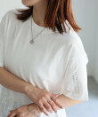 袖ロゴ半袖Tシャツ