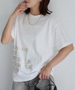 袖ロゴ半袖Tシャツ