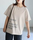 袖ロゴ半袖Tシャツ