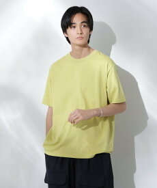 【SALE／30%OFF】NANO universe Anti Soaked(R)汗染み防止 De Light ミドルシルエットTシャツ ナノユニバース トップス カットソー・Tシャツ ブラウン グレー レッド ブルー イエロー【送料無料】