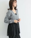 ベリーショートカーディガン