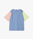 【SALE／30%OFF】agnes b. FEMME agnes b. x HELLY HANSEN ショートスリーブマリンボーダーティー(ユニセックス) アニエスベー トップス カットソー・Tシャツ ブルー【送料無料】