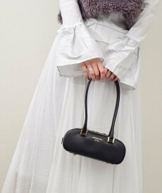 【SALE／50%OFF】CHRISTIAN VILLA 【CHRISTIAN VILLA】ワイドシルエットミニショルダーバッグ インターショシュール バッグ ショルダーバッグ ブルー【送料無料】