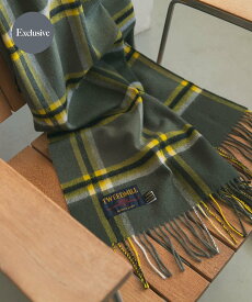 URBAN RESEARCH DOORS 『一部別注カラー』TWEED MILL Lambswool Stole アーバンリサーチドアーズ ファッション雑貨 マフラー・ストール・ネックウォーマー グレー グリーン ブラウン イエロー【送料無料】