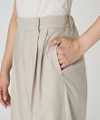 静電防止タックパンツ / マシンウォッシャブル