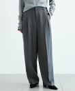 静電防止タックパンツ / マシンウォッシャブル