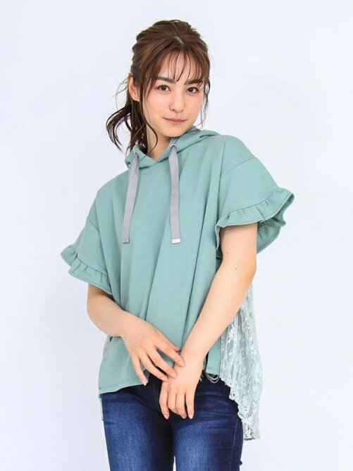 Axes Femme W バックプリーツパーカープルオーバー Rakuten Fashion 楽天ファッション 旧楽天 ブランドアベニュー 8558