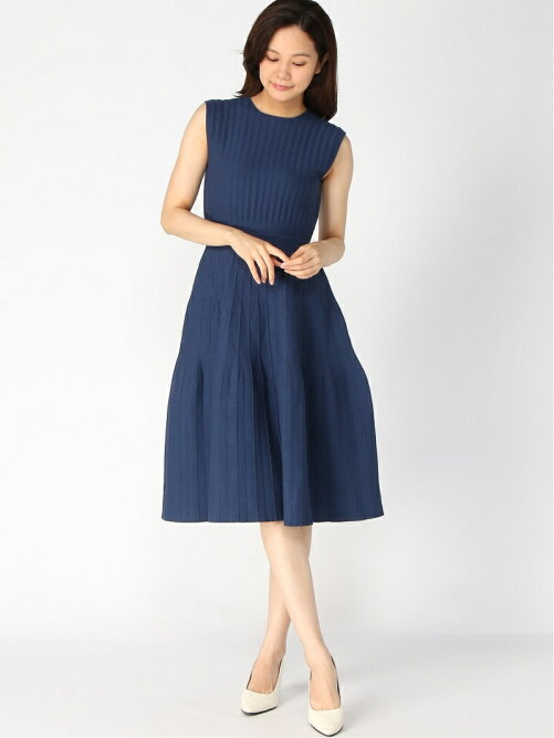 Lanvin En Bleu キルティングニットワンピース Rakuten Fashion 楽天ファッション 旧楽天ブランドアベニュー Bj0558