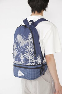 and wander GRAMICCI * and wander 2way ripstop bag �A���h�����_�[ �o�b�O ���̑��̃o�b�O �I�����W �u���[ �u���b�N�y���������z