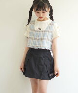【SALE／50%OFF】love farmy love farmy/リボンプリーツスカート シ・シュ・ノン スカート ミニスカート …