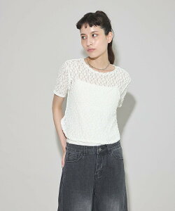 �ySALE�^40%OFF�zGARAGE OF GOOD CLOTHING �y���{���z�V�������N���[�X���E���h�w���v���I�[�o�[ �K���[�W �I�u �O�b�h �N���[�W���O �g�b�v�X �J�b�g�\�[�ET�V���c �z���C�g �u���b�N�y���������z