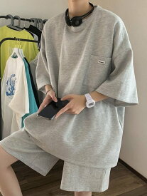 【SALE／33%OFF】REBALANCE REBALANCE/(M)メンズルームウェア上下セット リバランス インナー・ルームウェア その他のインナー・ルームウェア ブラック オレンジ グレー ブルー