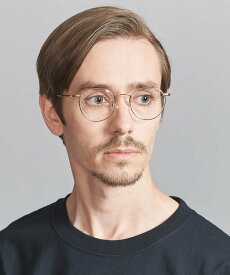 BEAUTY&YOUTH UNITED ARROWS 【別注】＜KANEKO OPTICAL(金子眼鏡)＞James ジェームス アイウェア ビューティー＆ユース　ユナイテッドアローズ ファッション雑貨 メガネ シルバー ゴールド【送料無料】